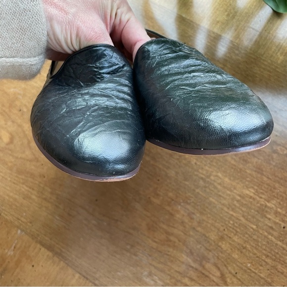 Vionic Willa II Black Leather Comfort Flats size 7.5 - Picture 4 of 10